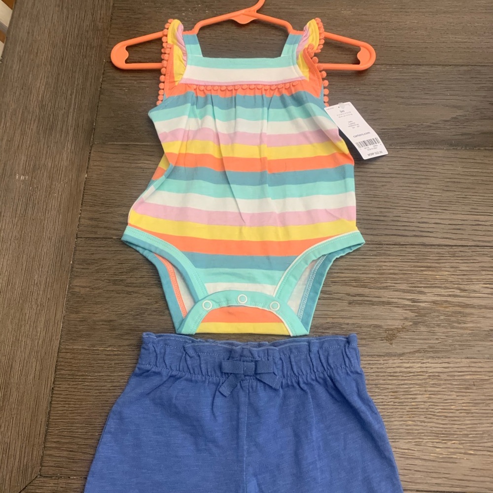 Two piece baby girl outfit